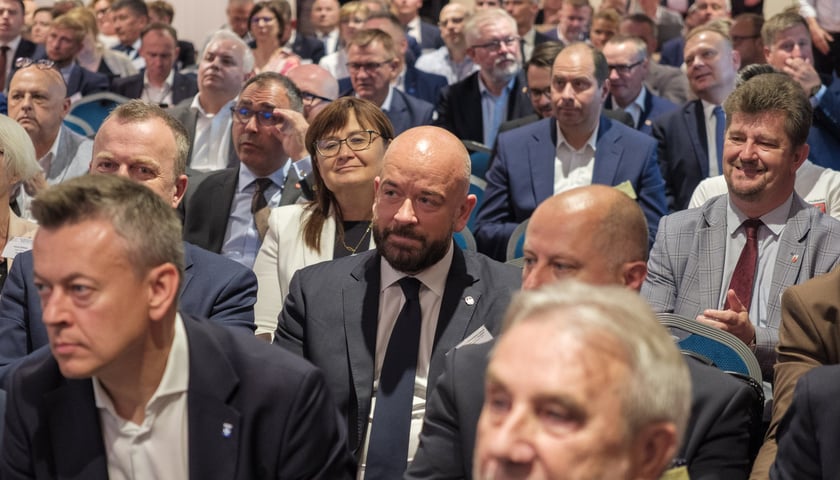 Prezydent Wrocławia Jacek Sutryk w trakcie obrad Zgromadzenia Ogólnego Związku Miast Polskich, 18.06.2024
