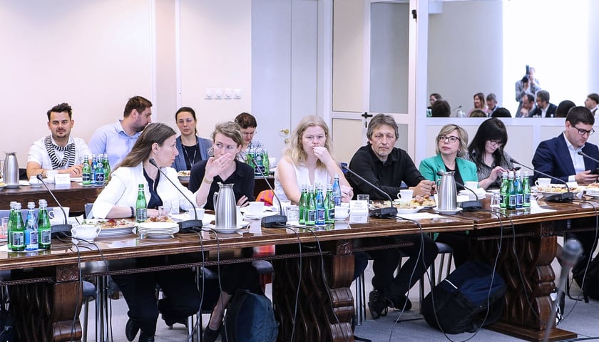 Powiększ obraz: Inauguracyjne posiedzenie grup roboczych ds. partycypacji i dialogu obywatelskiego oraz ds. aktywizmu i wolontariatu, 13.06.2024