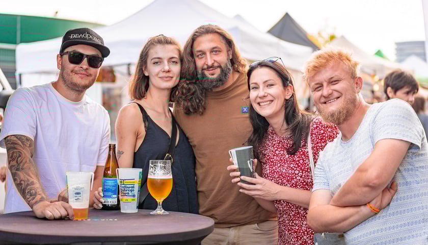 14. Wrocławski Festiwal Dobrego Piwa na Tarczyński Arenie we Wrocławiu - zdjęcia odwiedzających