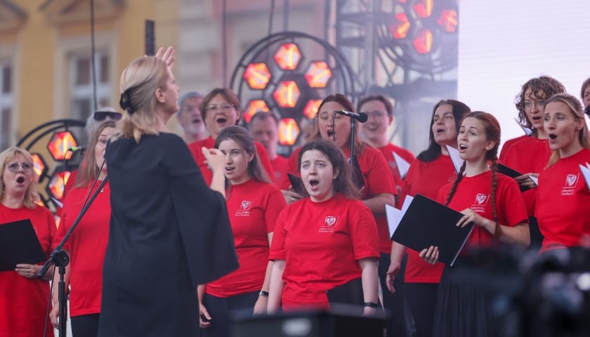 <p>Koncert akademickich ch&oacute;r&oacute;w "Harmonia Miasta" 24 czerwca 2024 r.</p>