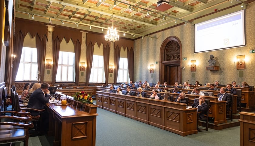 Sesja Rady Miejskiej Wrocławia
