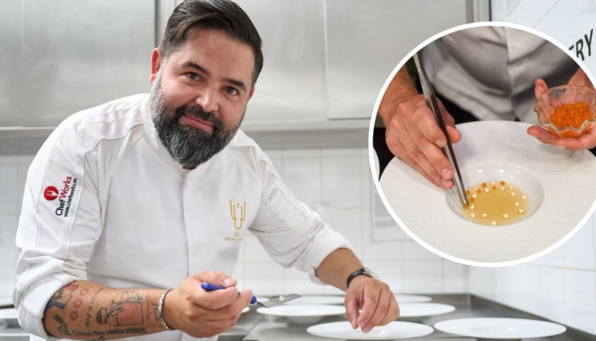 Słynny hiszpański szef kuchni Juan Luis Fernandez rozmawiał z restauratorami z Wrocławia i gotował [ZDJĘCIA]