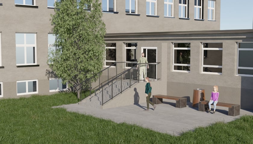 <p>Wizualizacja planowanych remont&oacute; w Zespole Szkolno-Przedszkolnym nr 22 przy ul. Dembowskiego</p>