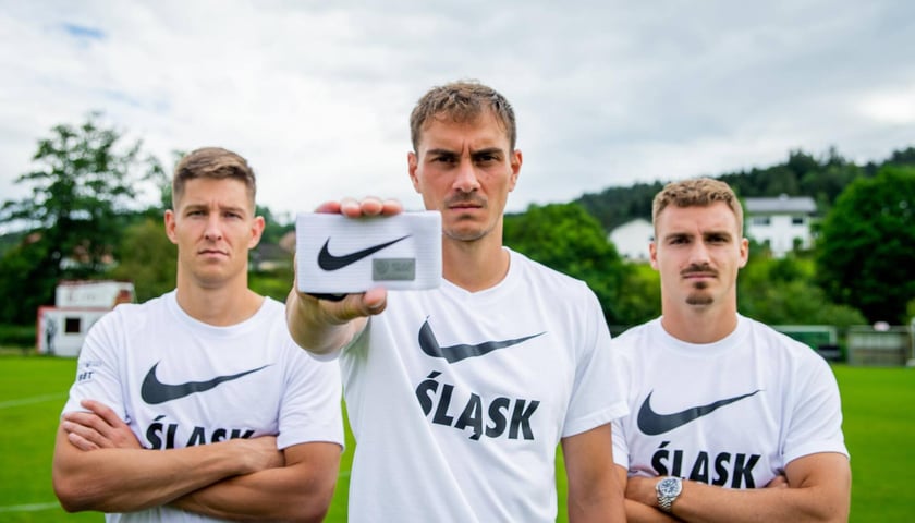 Aleks Petkov, Rafał Leszczyński i Peter Pokorny - kapitan i wicekapitanowie Śląska Wrocław