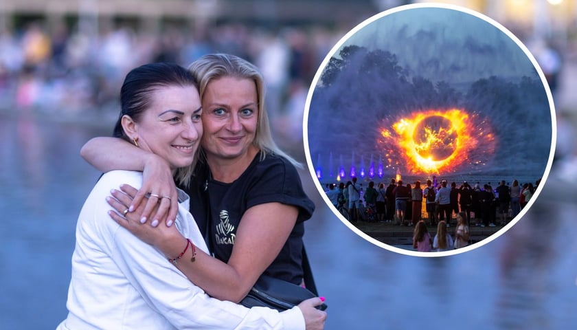 Fontanna Multimedialna pokaz specjalny 2024. Zobaczcie zdjęcia