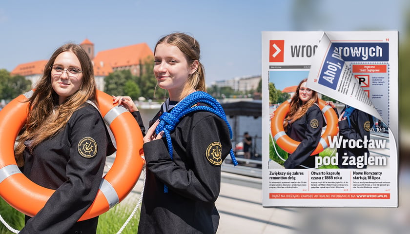 Uczennice Technikum Żeglugi Śródlądowej we Wrocławiu