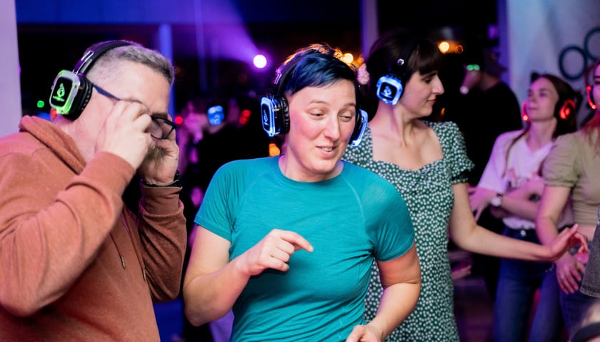 silent disco z Teatrem Dialogu, zdjęcie archiwalne