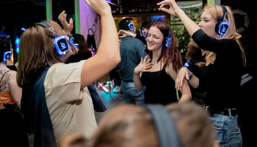 silent disco z Teatrem Dialogu, zdjęcie archiwalne