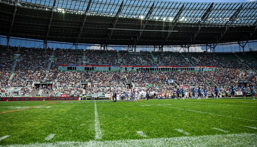 Mecz Pathers Wrocław - Berlin Thunder. Tarczyński Arena we Wrocławiu