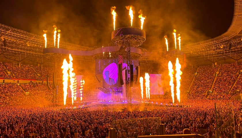 Koncert Dawida Podsiadło na Tarczyński Arena we Wrocławiu, czerwiec 2024