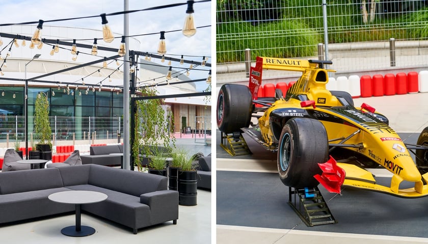 Pitlane Summer Bar, bolid Formuły 1