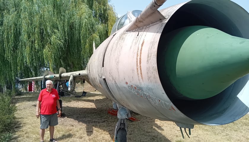 Samolot SU-20 to nowy eksponat w Muzeum Militarnym we Wrocławiu