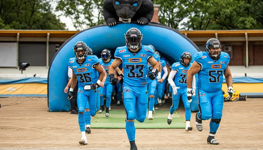 zawodnicy Panthers Wrocław