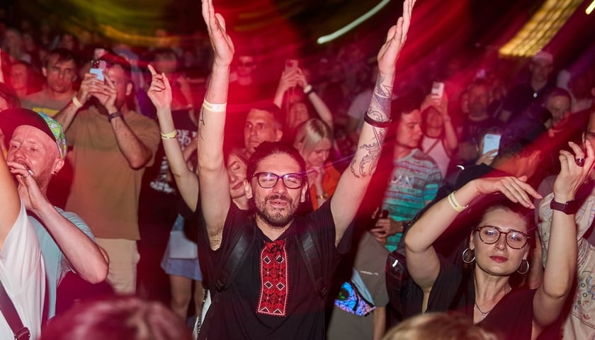 Uczestnicy festiwalu WROsound