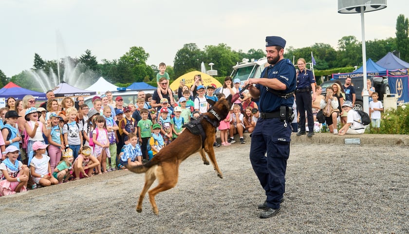 <p>Piknik na Pergoli z okazji 105. rocznicy powołania Policji Państwowej (22.07.2024)</p>
