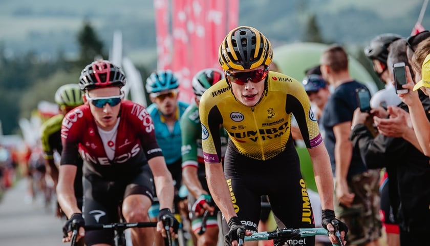 Jonas Vingegaard na trasie TdP