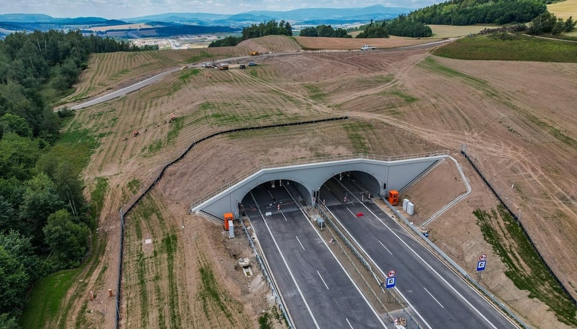 Budowa S3 Bolków - Kamienna Góra, lipiec 2024