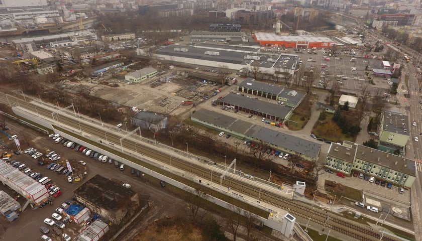 Teren z działką ZDiUM Wrocław
