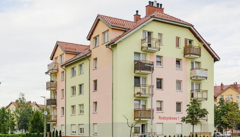 Budynek TBS Wrocław przy ul. Rodzynkowej