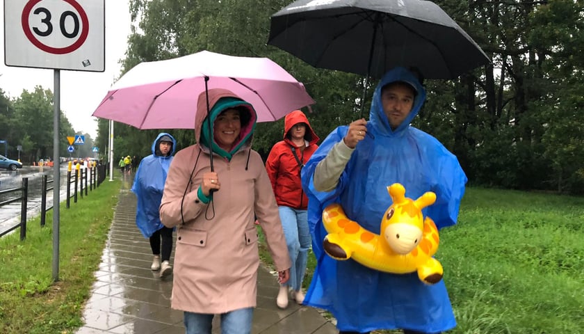 Ulewa we Wrocławiu, piątek 2 sierpnia. W drodze na Męskie Granie