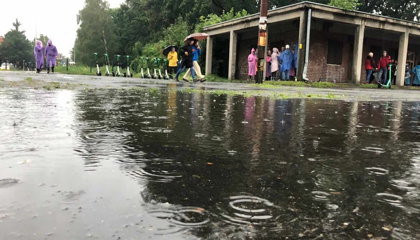Ulewa we Wrocławiu, piątek 2 sierpnia