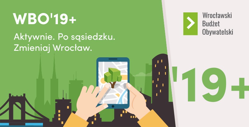 Wrocławski Budżet Obywatelski 2019, grafika ilustracyjna