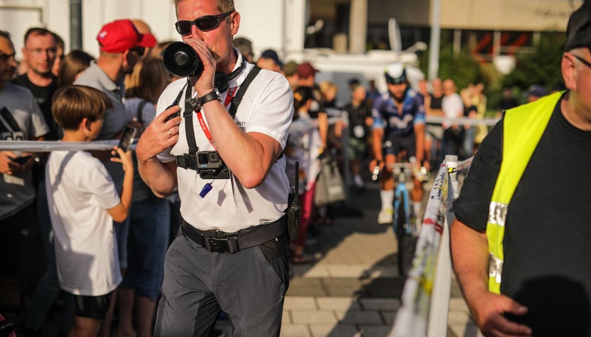 Janusz Pniak, koordynator ds. bezpieczeństwa Tour de Pologne opowiada o tym, jak zabezpiecza się tak duże wydarzenie