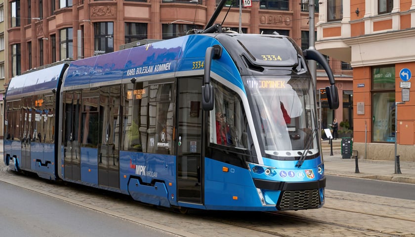 Tramwaj MPK Wrocław - zdjęcie ilustracyjne 