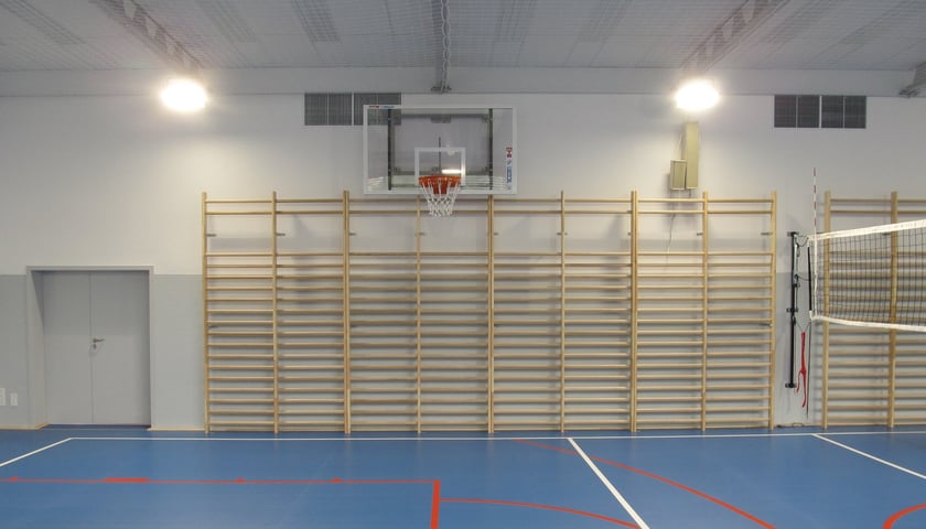 <p>Wyremontowana sala gimnastyczna w VIII LO przy ul. Zaporoskiej</p>