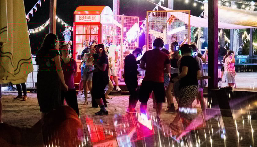 Pierwsza edycja Silent Disco Fitness w Porcie Węglowym we Wrocławiu