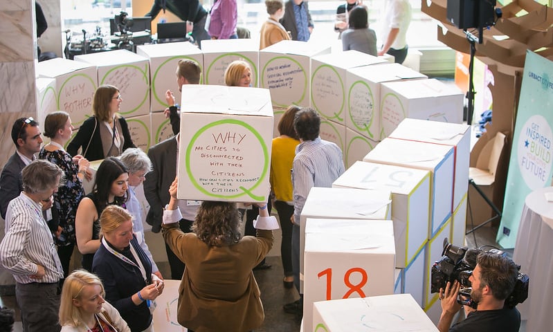 <p>Zdjęcia z porzednich edyzji URBACT City Festiwal&nbsp;</p>