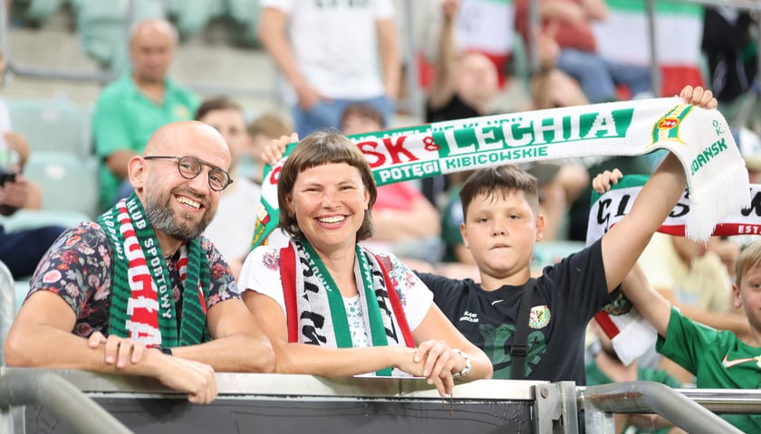 Zdjęcia kibiców z meczu WKS Śląsk Wrocław - FC St. Gallen