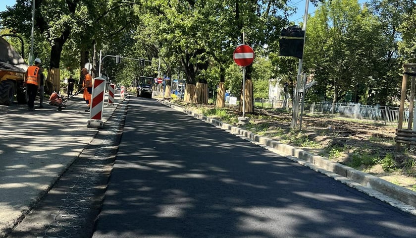 <p>Remont ul. Olszewskiego we Wrocławiu</p>