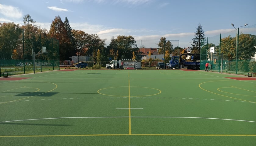 Boisko po renowacji