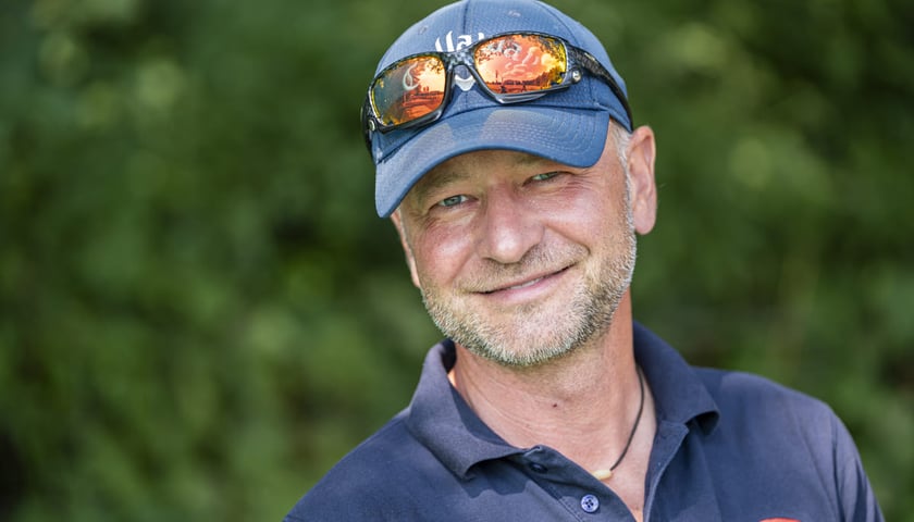 Grzegorz Kułak, dyrektor Rodzinnego Centrum Golfa City Golf przy ul. Grabiszyńskiej