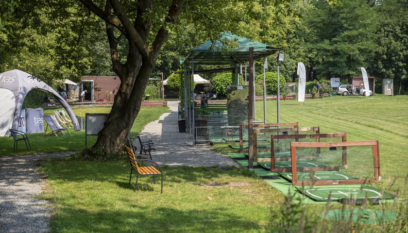 City Golf Wrocław przy ulicy Grabiszyńskiej, sierpień 2024