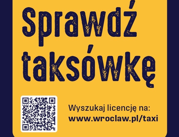 Naklejka kampanii Legalna Taksówka