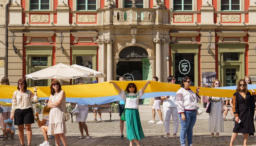 Obchody Święta Niepodległości Ukrainy (Wrocław 24.08.2024)
