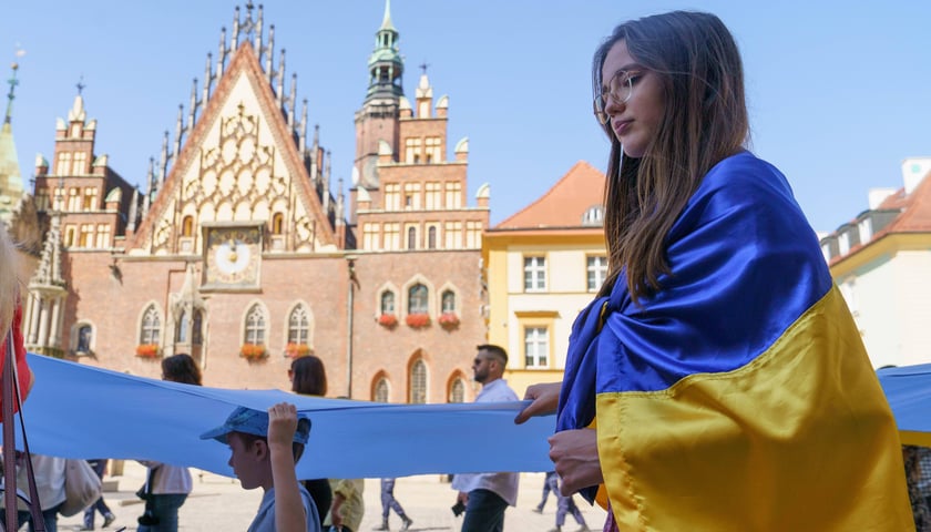 Obchody Święta Niepodległości Ukrainy (Wrocław 24.08.2024)