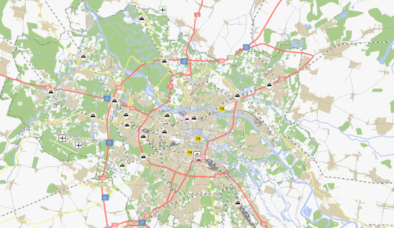 mapa Wrocławia