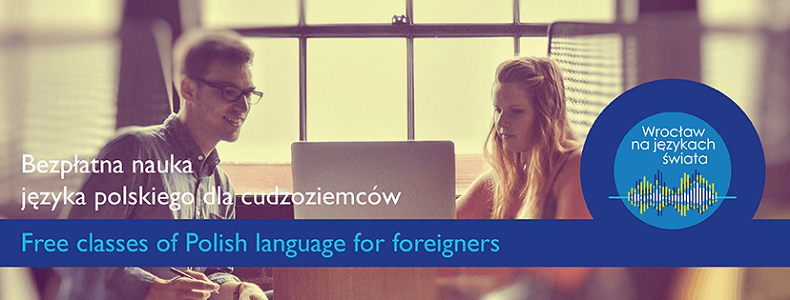 Bezpłatna nauka języka polskiego dla cudzoziemców - grafika projektu