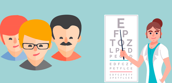 spotkanie dla osób z dysfunkcją wzroku, grafika ilustracyjna