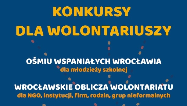 konkursy dla wolontariuszy, grafika projektu