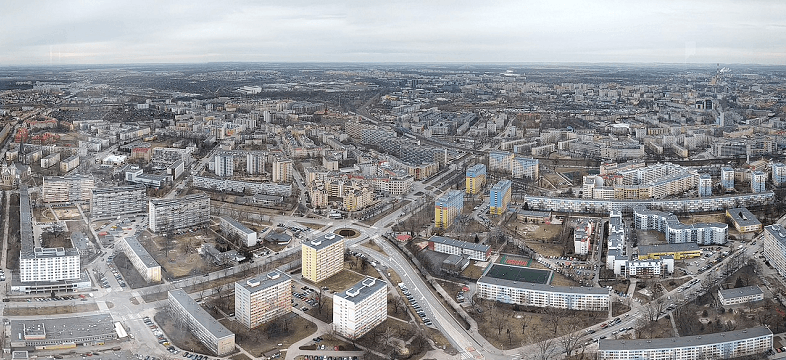 panorama Wrocławia, zdjęcie ilustracyjne