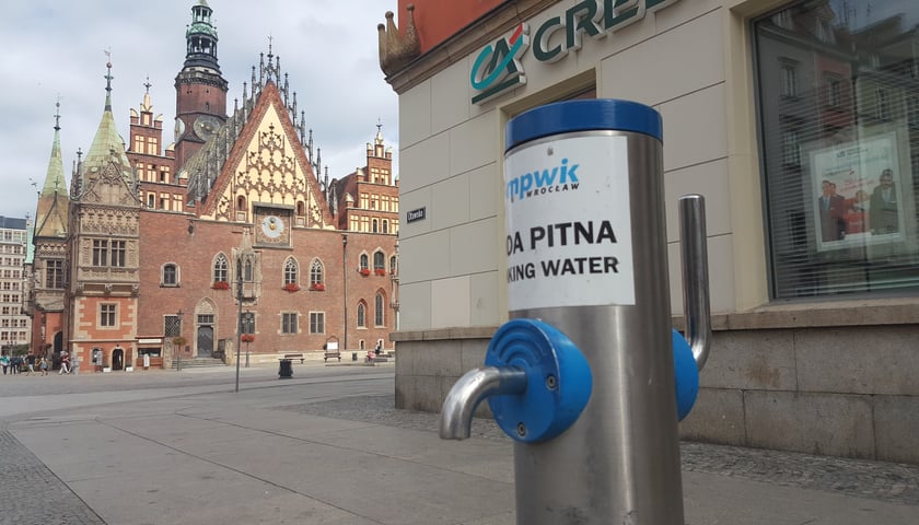 Zdrój wodny przy ul. Olawskiej