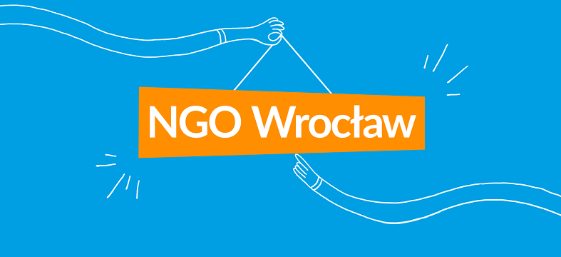 Wrocławskie organizacje pozarządowe oferują wsparcie podczas pandemii. Grafika ilustracyjna