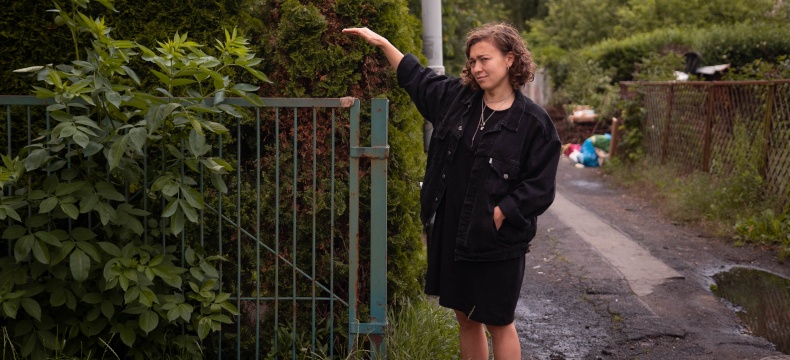 Luba Shynder, liderka projektu mikrograntowego na Wielkiej Wyspie