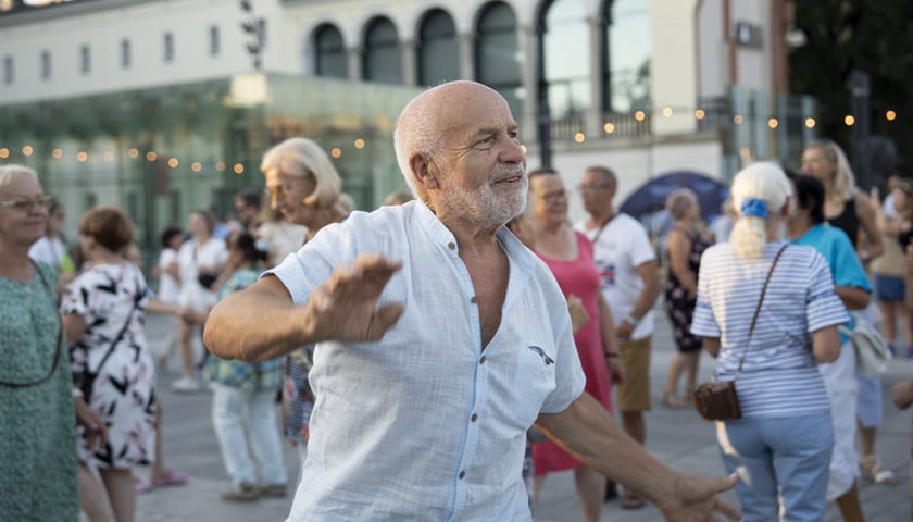 Potańcówka Wrocławska na placu Wolności, 07.09.2024
