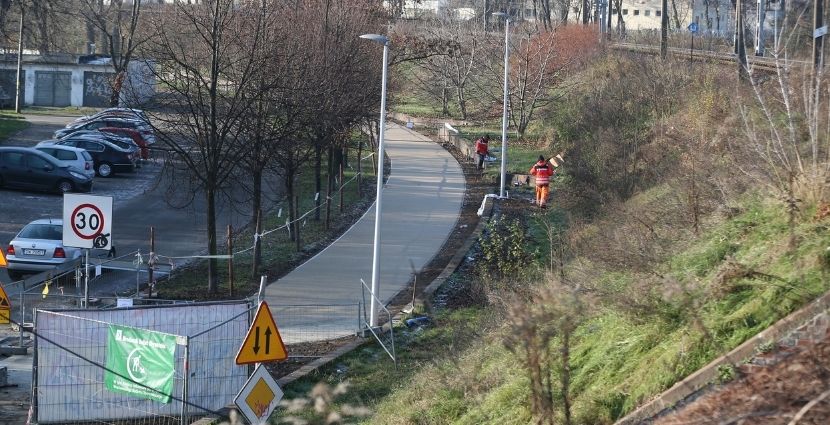budowa pieszo-rowerowej obwodnicy Szczepina