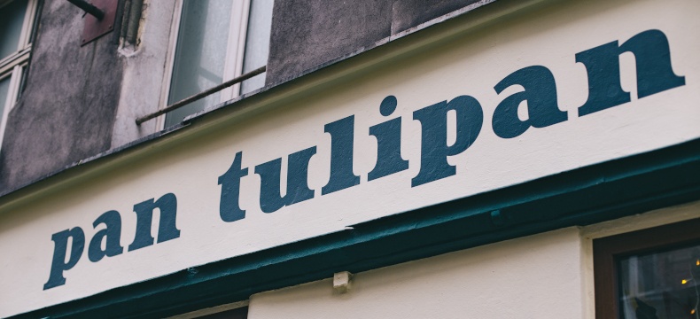 witryna sklepu pan tulipan